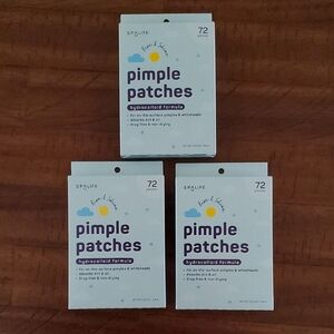 NIB SPALIFE Hydroclloid Formula Pimple Patches 3-Pack, 72 patches in each box